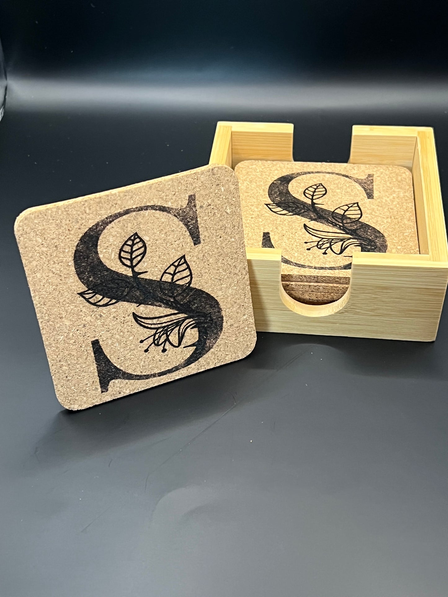 Cork Coasters Square 4"