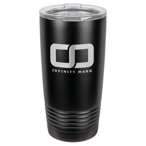 Black 20 oz. Polar Camel Ringneck Tumbler with Clear Lid