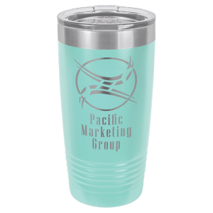 Teal 20 oz. Polar Camel Ringneck Tumbler with Clear Lid