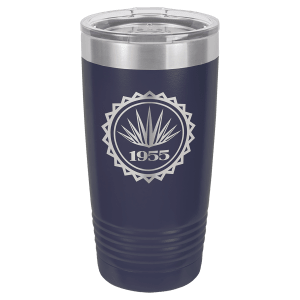 Navy Blue 20 oz. Polar Camel Ringneck Tumbler with Clear Lid