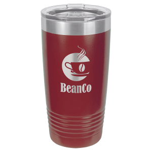 Maroon 20 oz. Polar Camel Ringneck Tumbler with Clear Lid