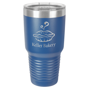 A Tumbler 30 oz. Polar Camel Vacuum Insulated Ringneck Tumbler with Clear Lid