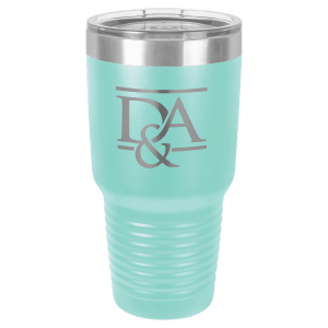 A Tumbler 30 oz. Polar Camel Vacuum Insulated Ringneck Tumbler with Clear Lid